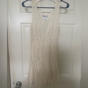 Off white lace dress